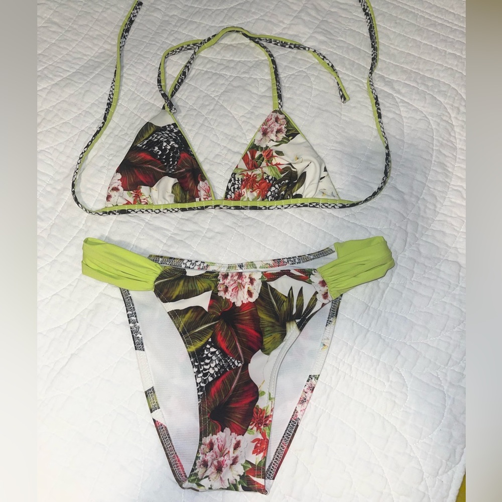 🆕 BANANAMOON Bikini Tropical Flowers